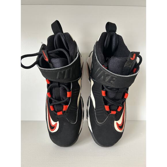 Big Kid's Nike Air Griffey Max 1 Coconut Milk/Black-Team Orange San Francisco - Picture 1 of 4
